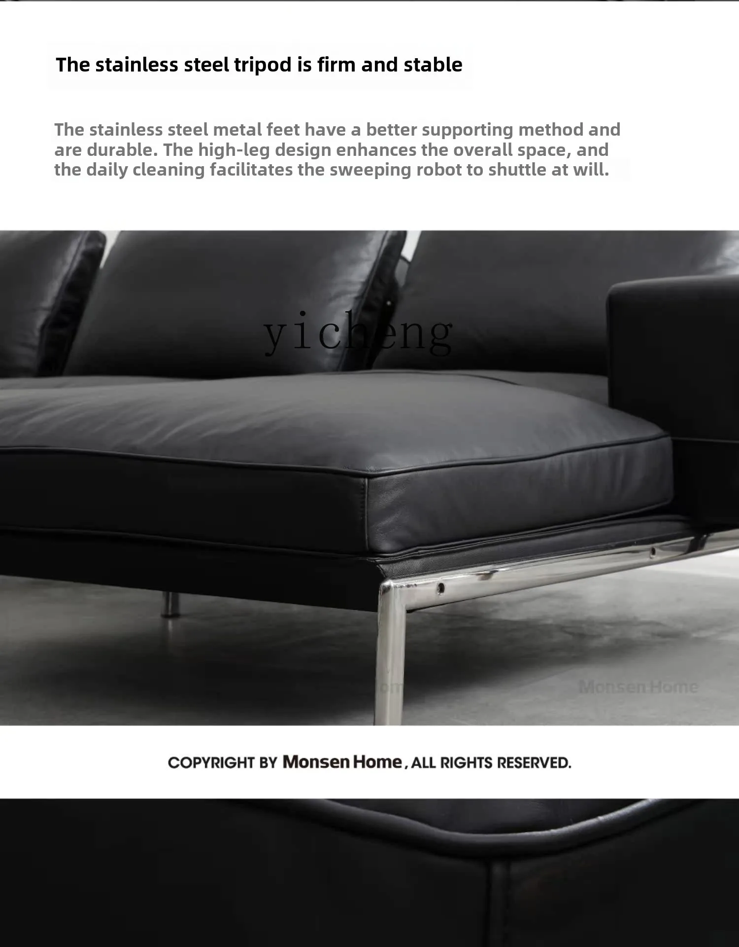 Кожаный новый диван ZL Nordic Современная искусственная кожа роскошная гостиная