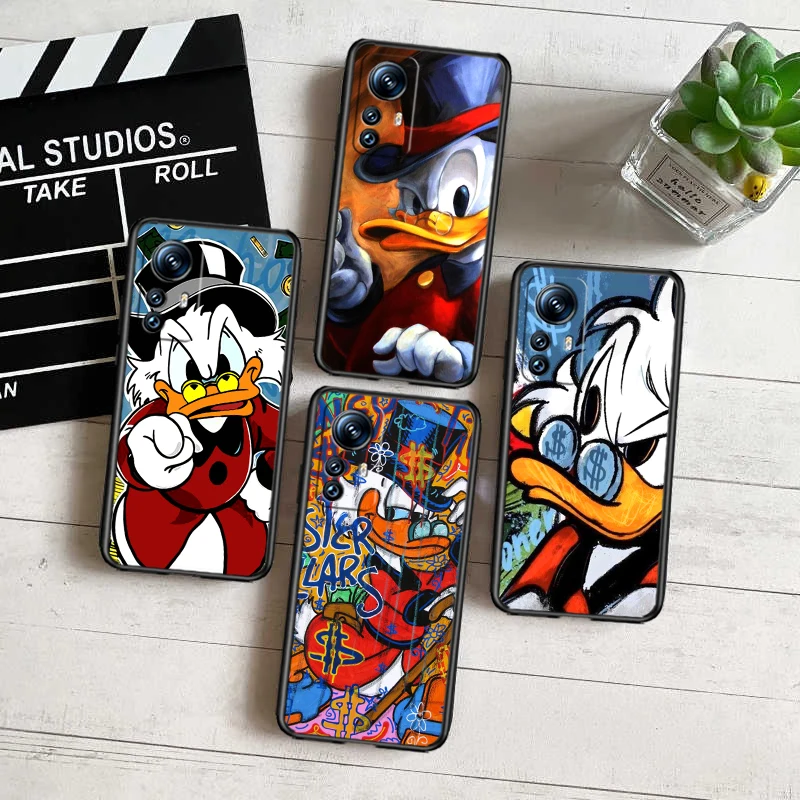 

McDuck Scrooge Cool Black Phone Case For Xiaomi Mi 13 12 Lite 12T Pro 12X 12S 11 11T 11i 10T 10 9 Ultra 5G