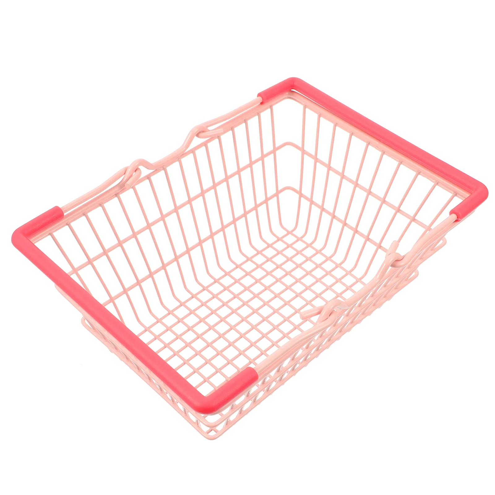 

Makeup Gift Basket Wire Mesh Basket Hanging Basket Hand Held Shopping Baskets Snack Container Hamper