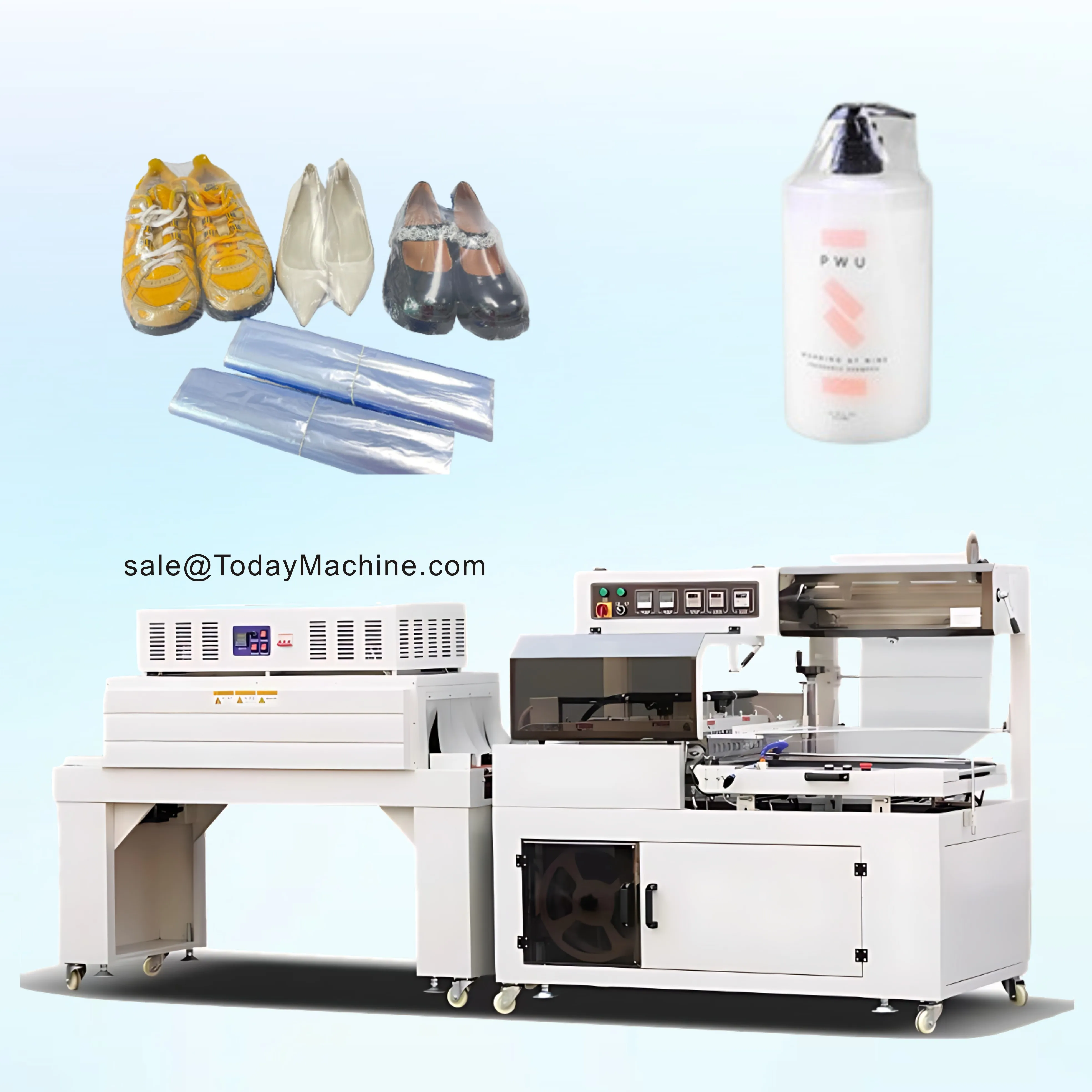 Тепловая автоматическая машина для запечатывания пленки L Pof Pe усадочная