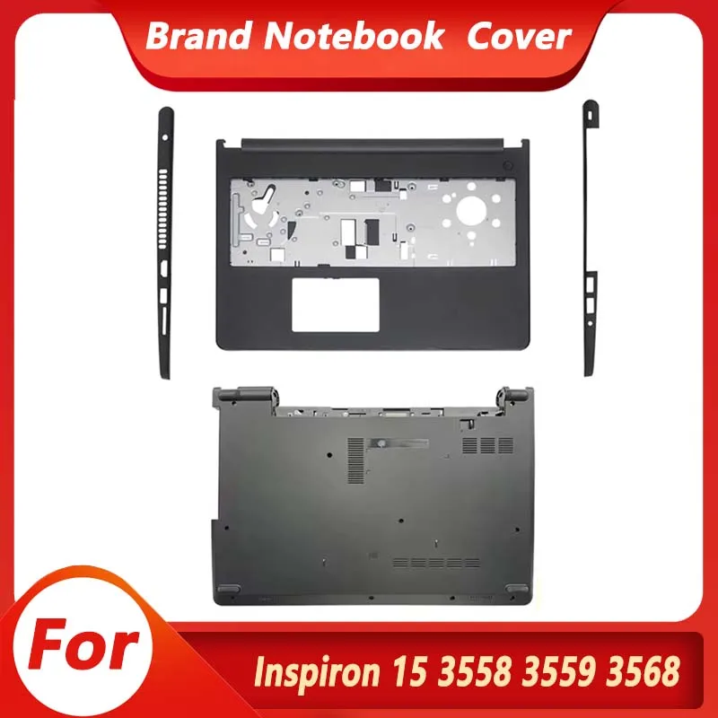 Фото Новый чехол для ноутбука Inspiron 15 3558 3559 3568 3552, верхняя часть корпуса (пальмрест) и нижняя часть корпуса №1