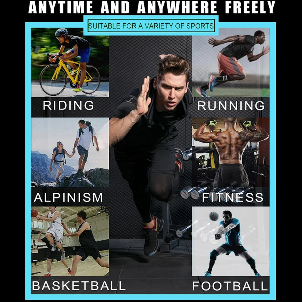 Мужское Спортивное нижнее белье компрессионный базовый слой кожи зимний теплый