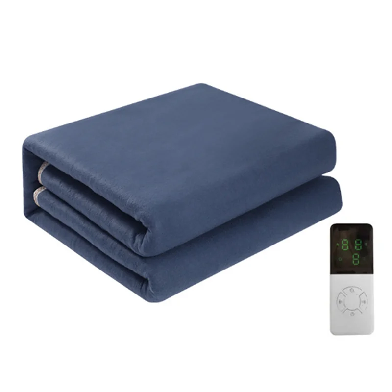 

Electric Blanket Double Control Blanket Heating Pad Household Electric Mattress Intelligent Switch 1.8X1.5M EU Plug