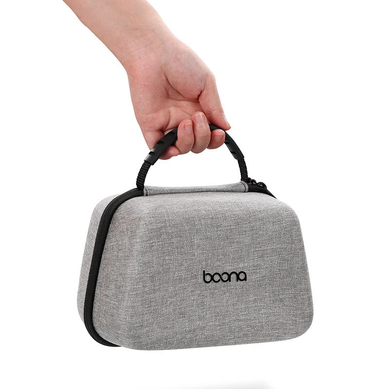 Portable Protective Zipper Bag For Game Console Handle Wire Charger Digital Shockproof Hard Shell Box Pressure Resistant Handbag