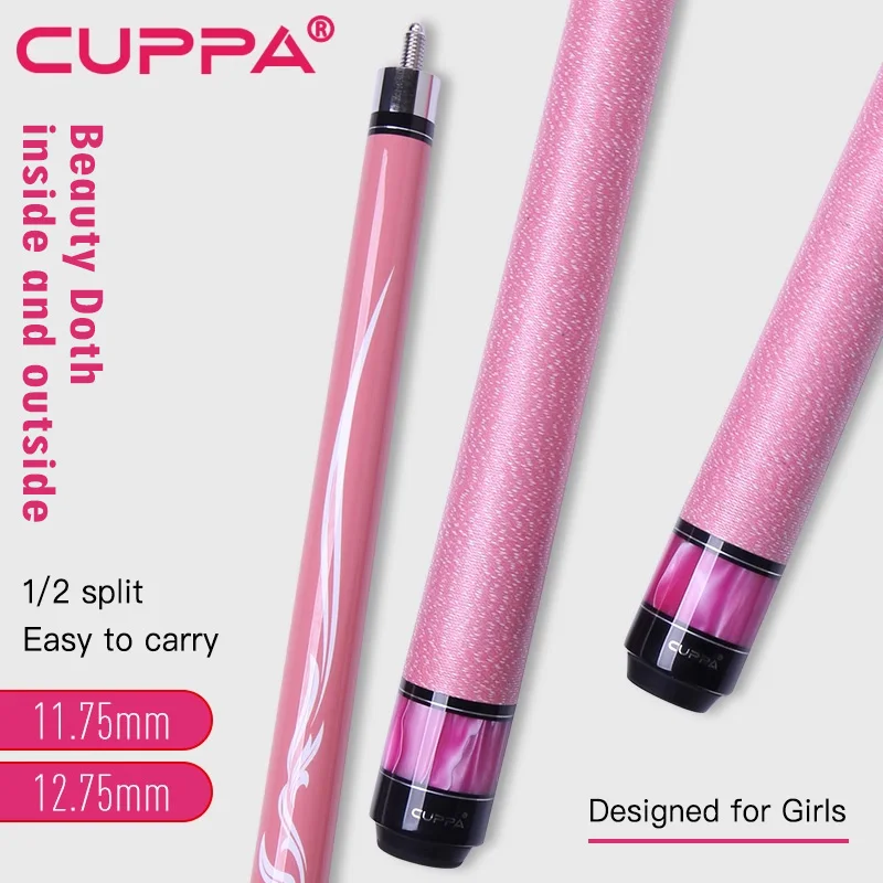 Набор киев CUPPA-Розовый для женщин кленовый стержень палка с футляром
