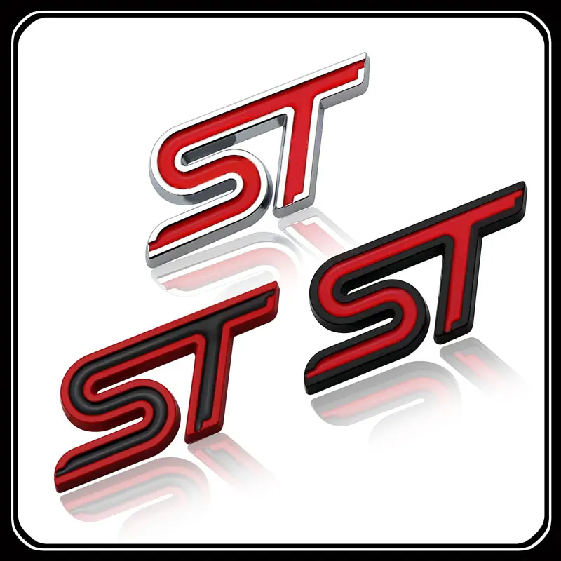 Автомобильный Декор 3D металлическая наклейка кузов задний багажник ST Стайлинг