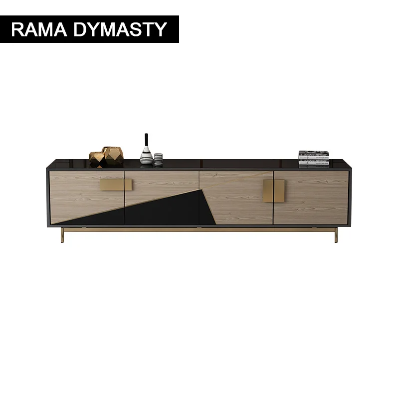 

Modern Light Luxury Tv Cabinet Coffee Table Combination Set Small Apartment Living Room Home Nordic tea table