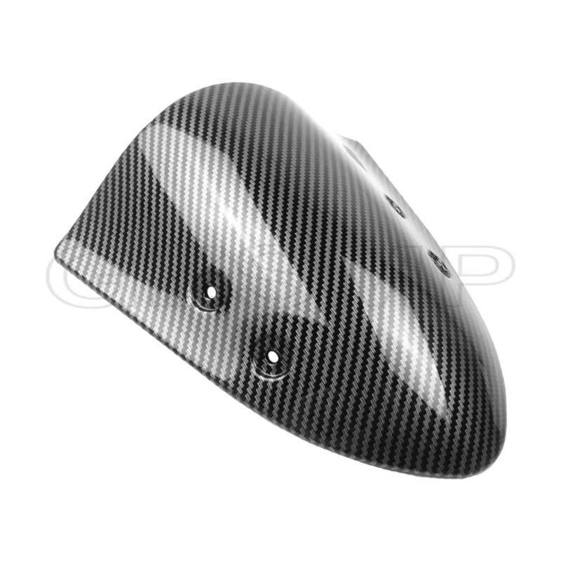 Motorcycle Carbon Fiber Pattern Wind Deflector Windshield  Windscreen Visor for Kawasaki ER-6N ER6N 2012-2014  2013