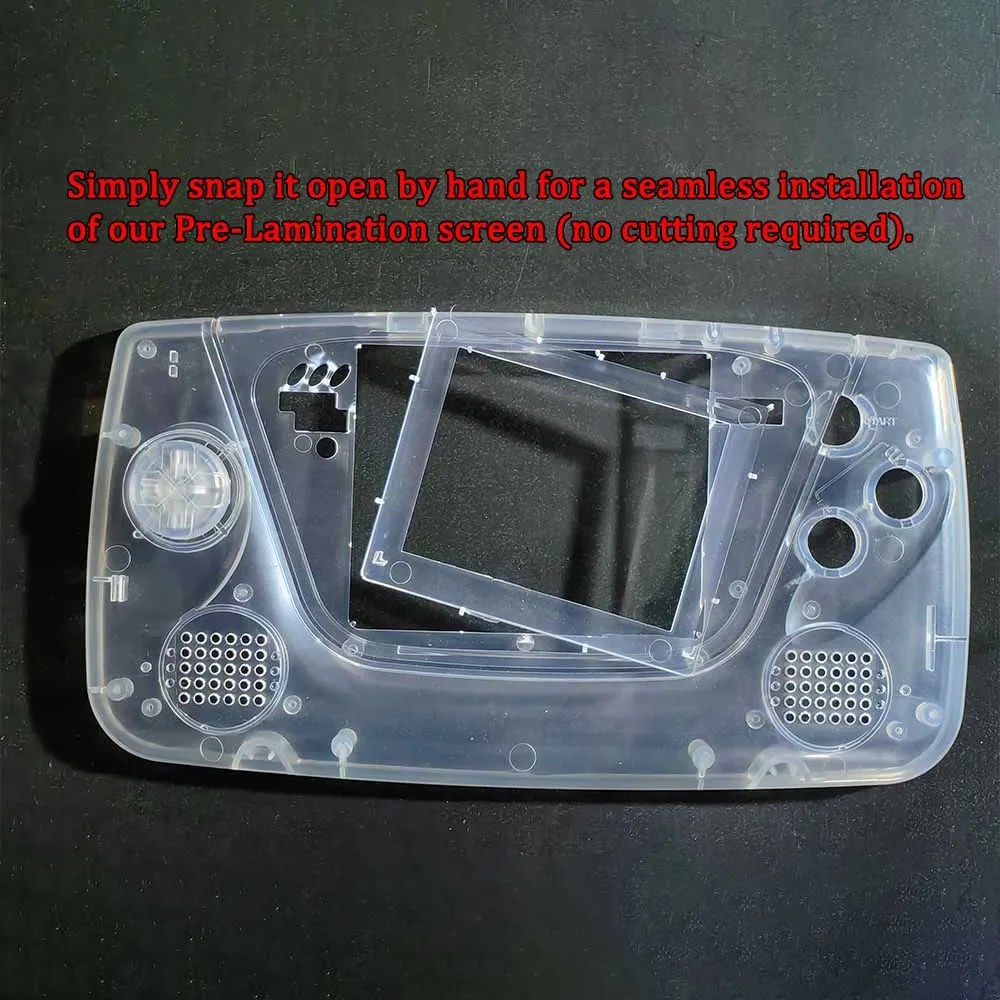 Фото Специализированный корпус для игровой консоли SEGA Game Gear GG, оригинальный экран и комплекты ламинированных IPS LCD-экранов V4.2 с высокой яркостью. №4