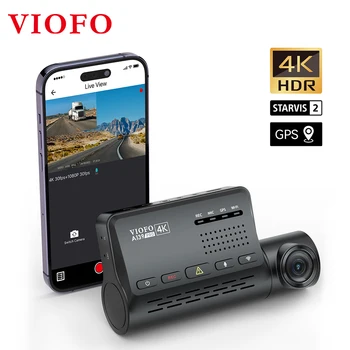 VIOFO A139 Pro 4K HDR Dash Cam STARVIS 2 Sensor, Front and Rear Car Camera Ultra HD 4K+1080P Super Night Vision,5GHz WiFi GPS 1