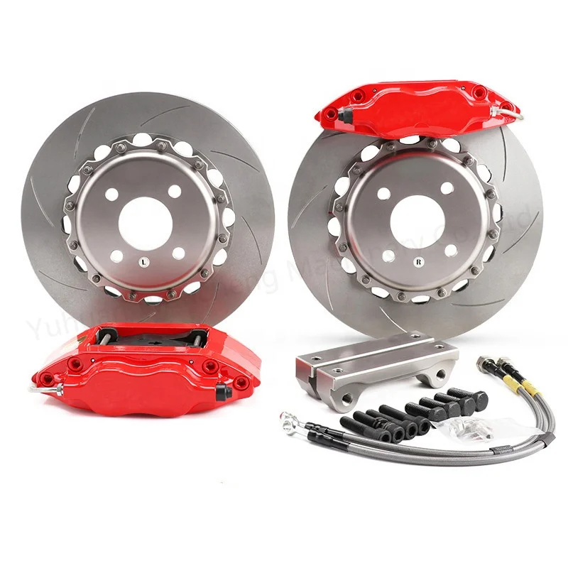 

Big Brake Kit AP 7600 Modified Racing Brake Caliper 4 Piston Brake Disc 285Mm 295Mm 300Mm For Rims 15 16 Inch