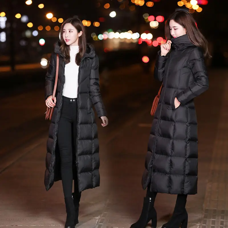 Long Coats Down Coat Women Thicken Parkas Winter Down Jacket Women Puffer Jacket for Women Korean Long Down Jacket Large Size