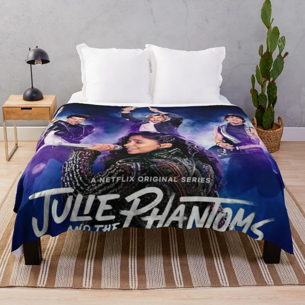 

Julie and the Phantoms Throw Blanket tweed blanket throw rug Microfiber Anti-pilling flannel