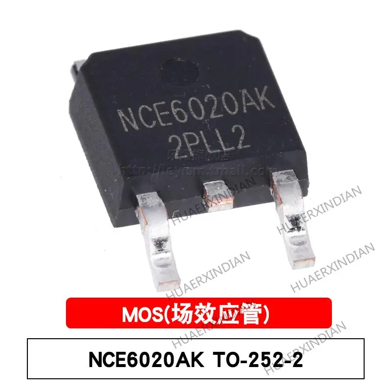 10 шт., новые и оригинальные модели MOS NCE6020AK TO252-2 NCE6020 N60V/20A