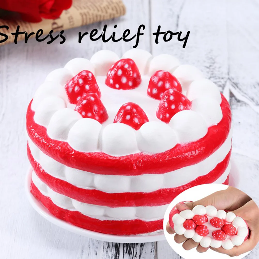 

Игрушка торт медленный день рождения Искусственный Декор модель искусственный орнамент фото реквизит