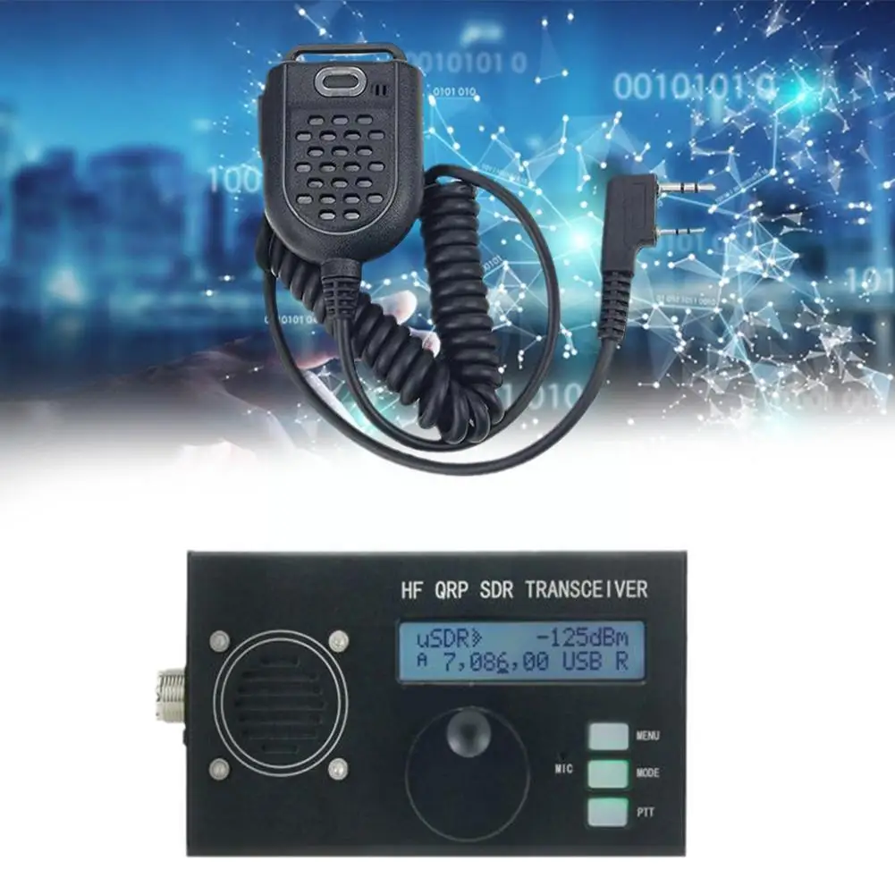 

Tzt Usdx Usdr Hf S7p Sdr Transceiver Ssb/cw 8-band 5w Dsp Sdr Transceiver Kits With Black Housing For Amateur Radio