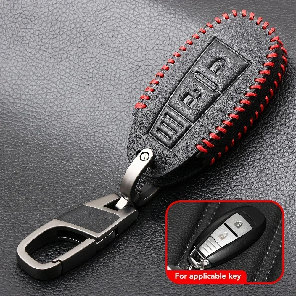 Кожаный брелок для ключей набор чехлов защитный держатель кожи SUZUKI Swift Sport SX4 SCORSS