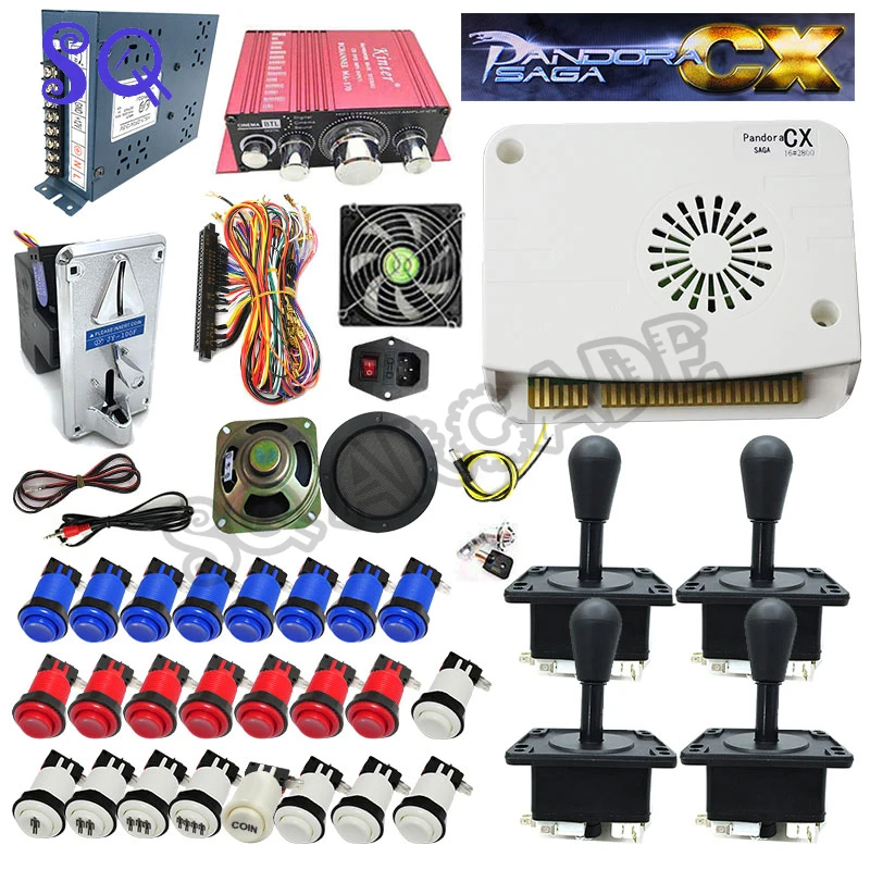 

New Pandora Saga CX 2800 In 1 Arcade Version JAMMA Multi Games Board Kits Support HDMI VGA CGA/CRT For Arcade Machine Console