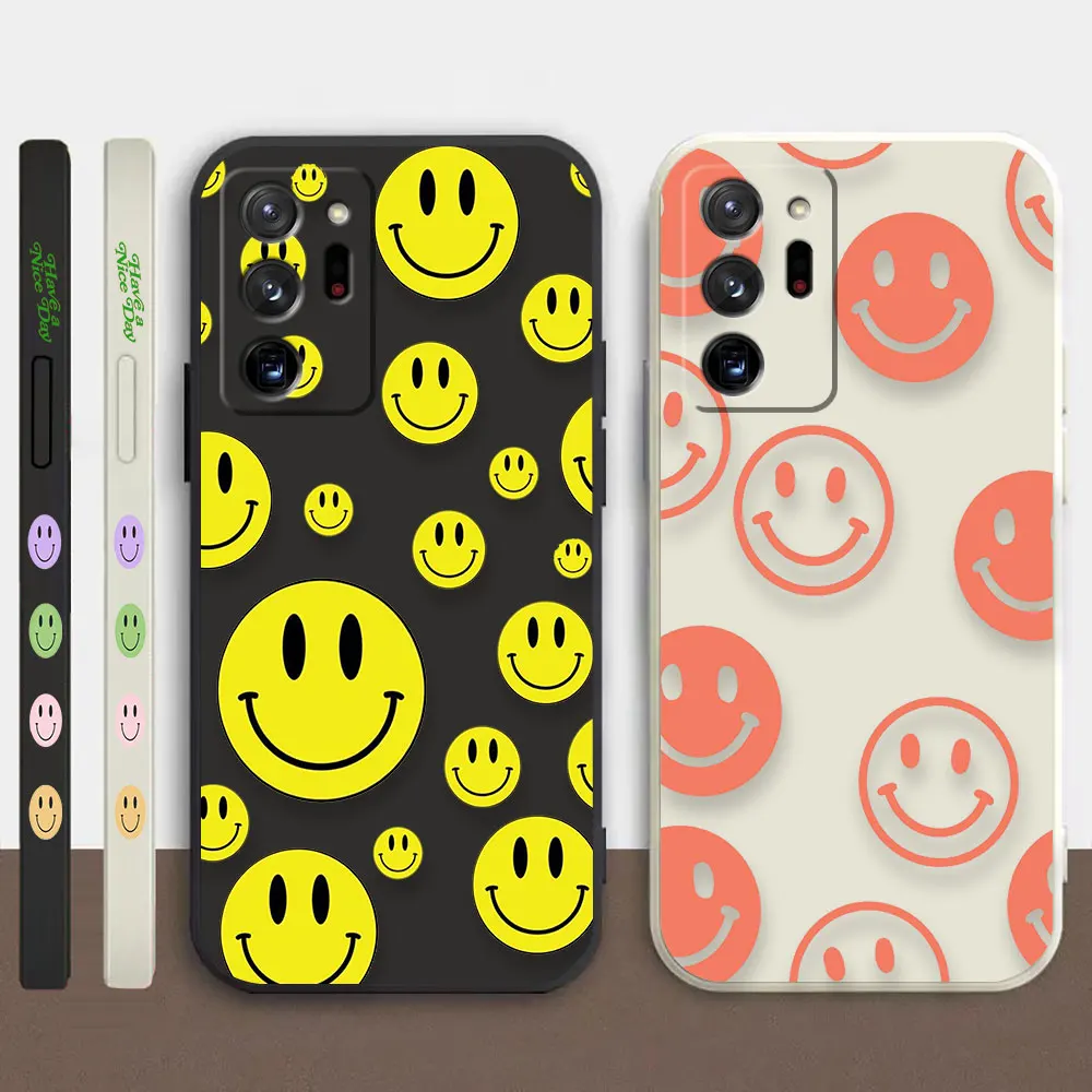 

Case For Samsung Galaxy A90 A80 A70 A60 A50 A40 A30 A20S A20 A10S Note 20 M33 Pro Plus Lite Ultra 4G 5G Case Funny Smiling Face