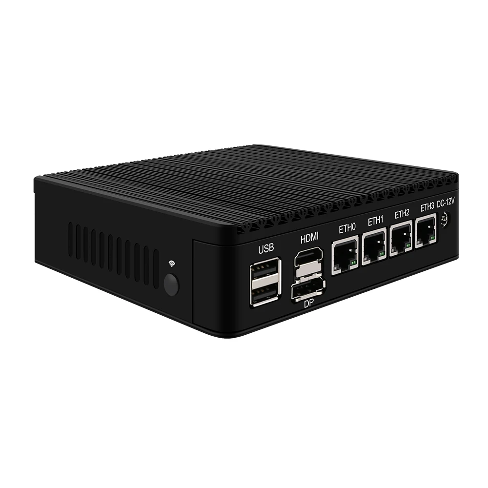 Дешевый 4 LAN 2 5G маршрутизатор Celeron N5105 Intel i226-V B3 Nics TPM2.0 безвентиляторный мини ПК HD-MI