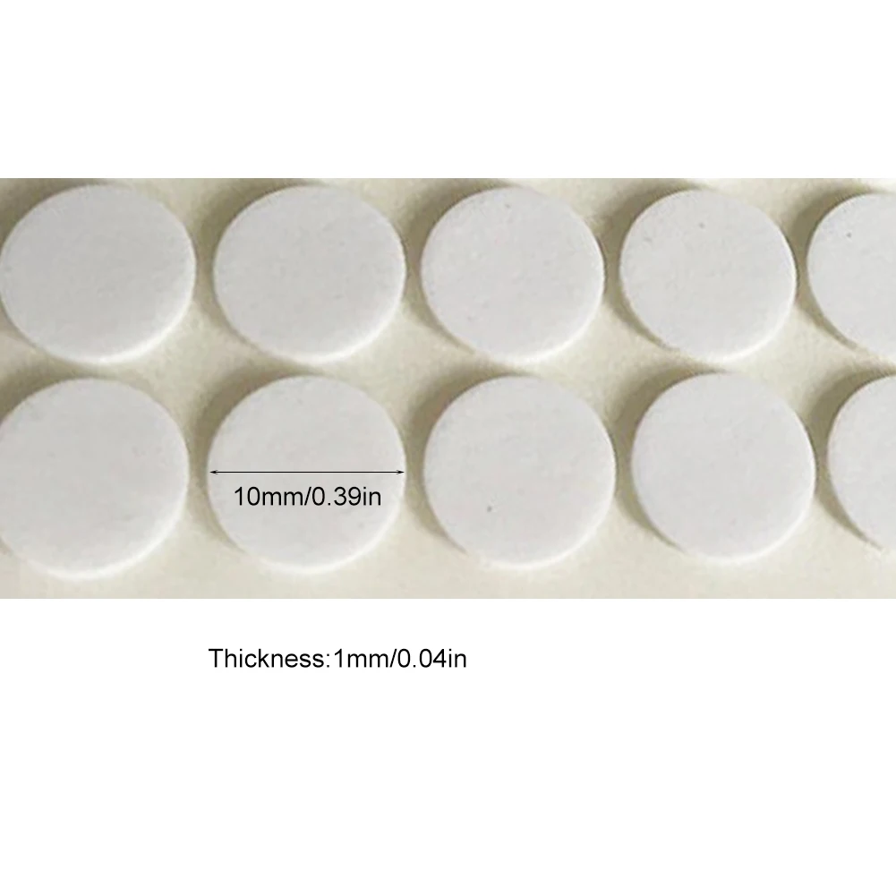 Клейкая самоклеящаяся 3D лента двусторонняя клейкая застежка в горошек 10 мм для