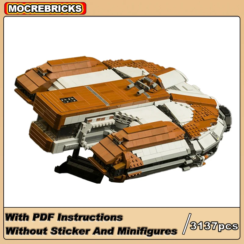 Классические игры модель оружия серии космический корабль боевой строительные