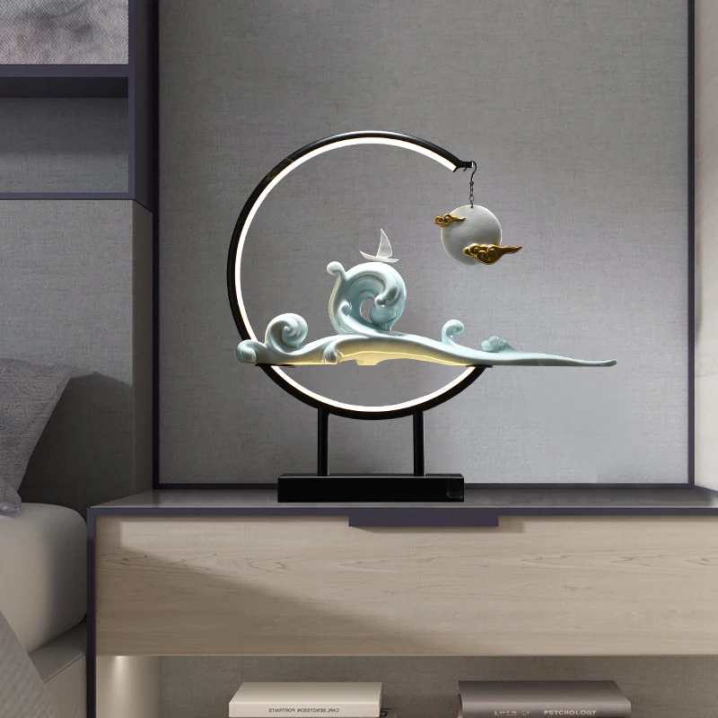 

Wood Candlee Vessel Waterfall Fountain Creative Large Candlee Vessel Chinese Ceramics Decor Candleario Home Decor ZP50XXL