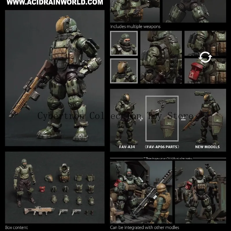 Фото В наличии: Коллекционные фигурки Acid Rain War FAV-A34, FAV-A42, FAV-A89, FAV-A90, FAV-A96 №2