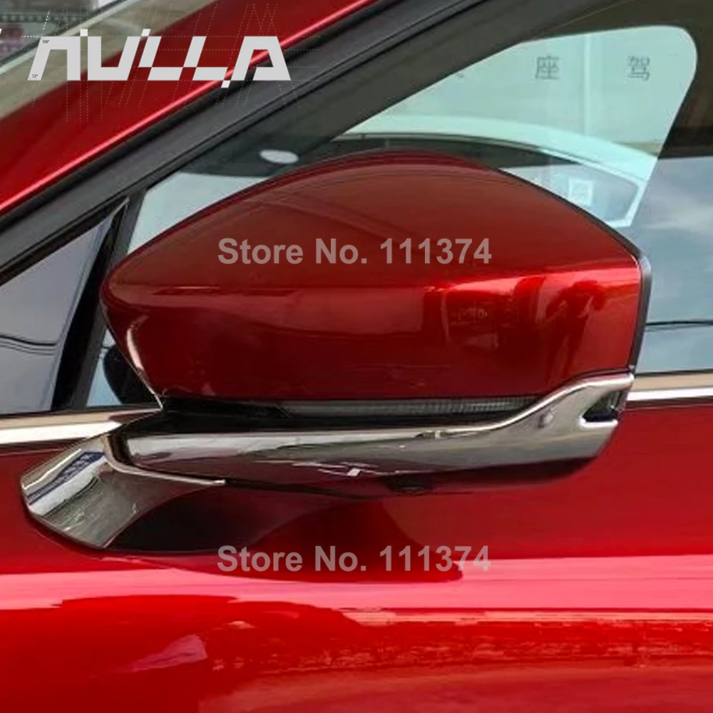 

Rear View Mirror Strips for Mazda CX-30 2020 2021 ABS Chrome Rearview Side Door Mirror Cover Trim Car Accessories