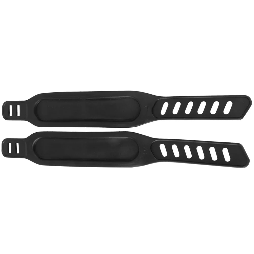 

2Pcs Portable Replacement Gym Gym Bike Footrest Straps Bike Supplies Exercise Bike Pedal Straps for Cycle Exercise