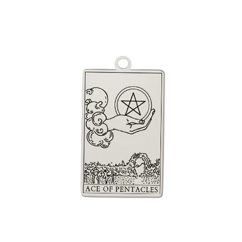 Dawapara Подвеска Таро Пентаклы из нержавеющей стали