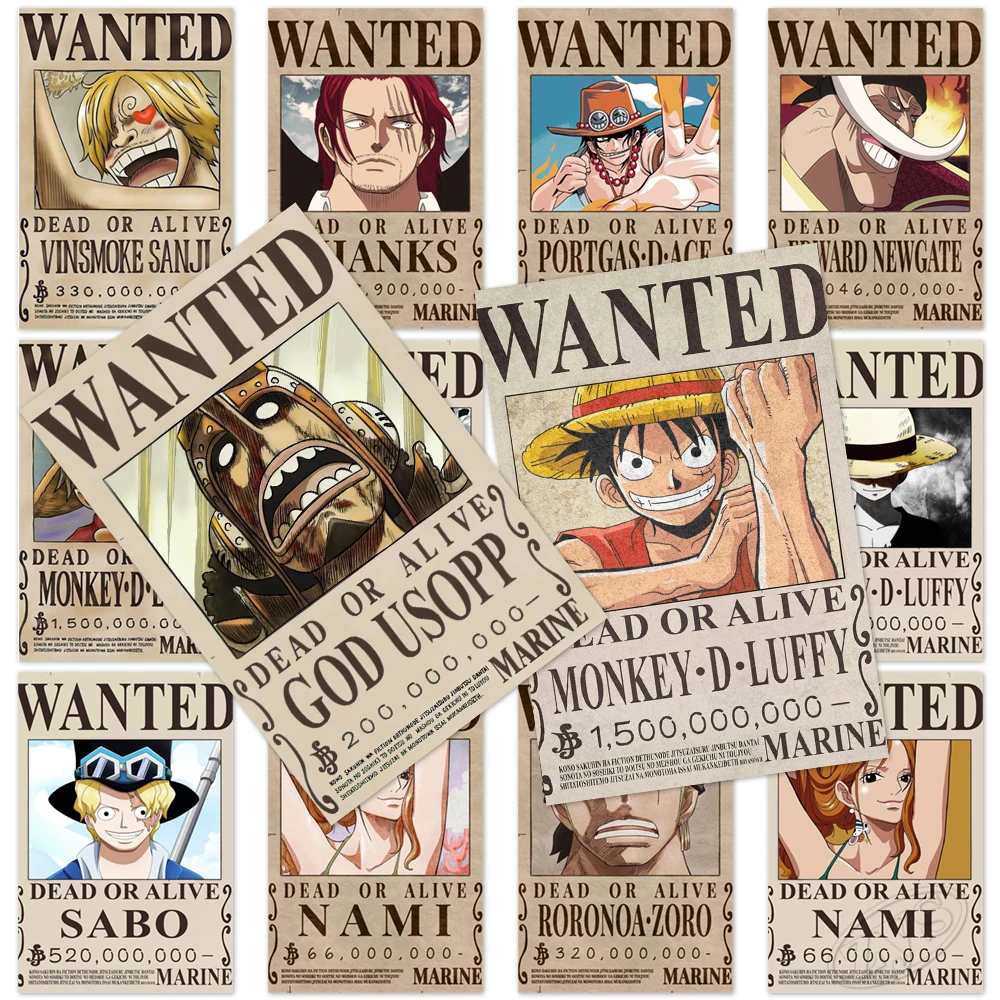 Обезьянка д. Luffy крафт-бумага стена один кусок картины дома Vinsmoke Sanji постер
