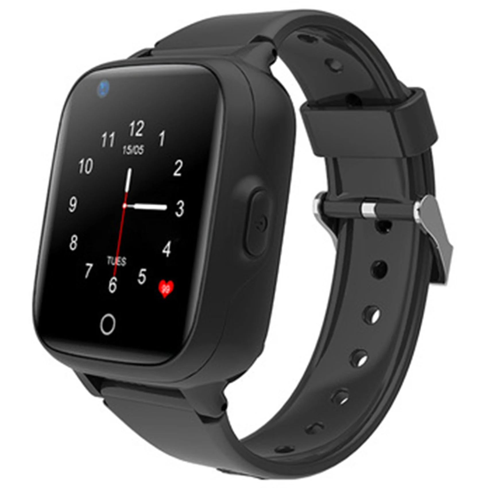 

4G Детские Смарт-часы GPS-трекер детские часы водонепроницаемые видеозвонки Дистанционное прослушивание позиционирование детские часы-черн...