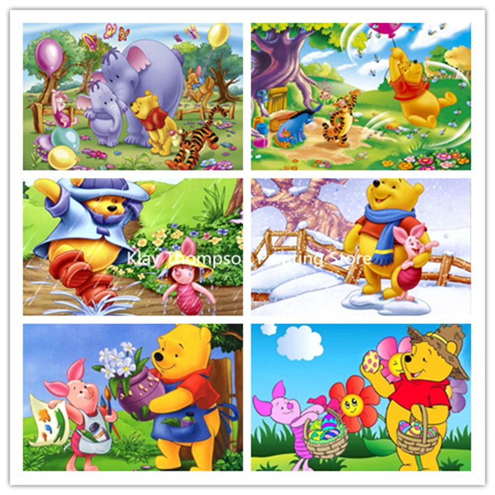 

Алмазная вышивка «Друзья Винни-Пух»