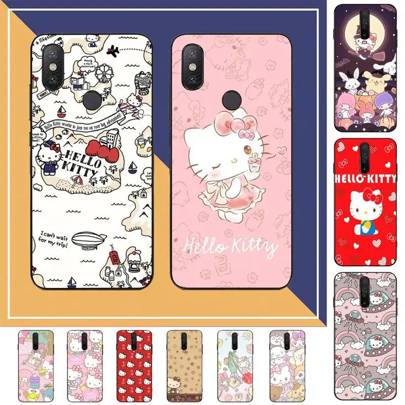 

Bandai HELLO KITTY Phone Case for Redmi Note 8 7 9 4 6 pro max T X 5A 3 10 lite pro