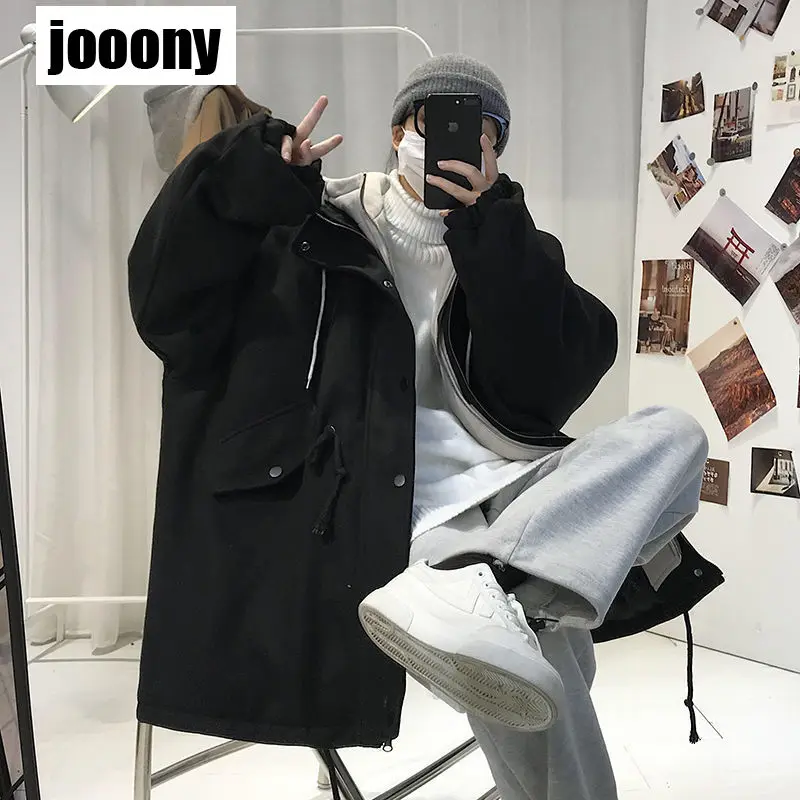 Поддельные смешанные мужские зимние классические пальто из двух предметов