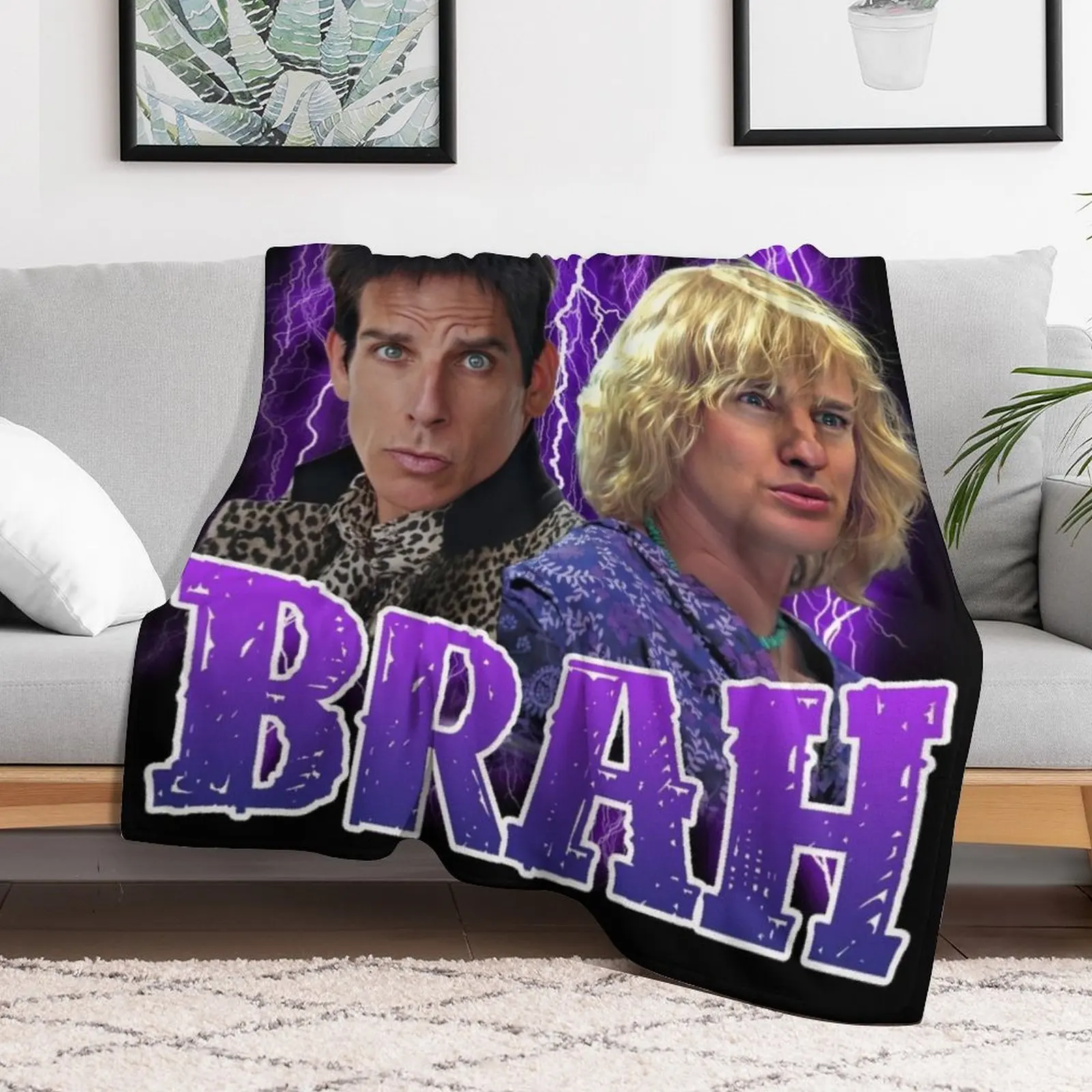 Я не твоя brah (Zoolander) Плед Диван Одеяло Многоцелевые Одеяла