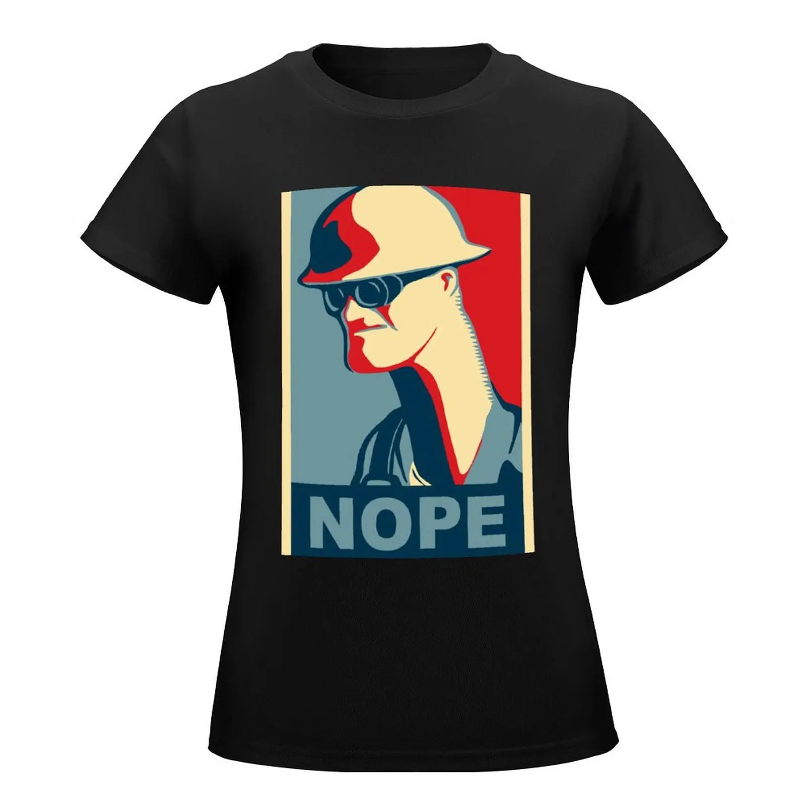 Футболка Team Fortress 2-инженерная Nope.avi летняя одежда спортивный топ для фанатов