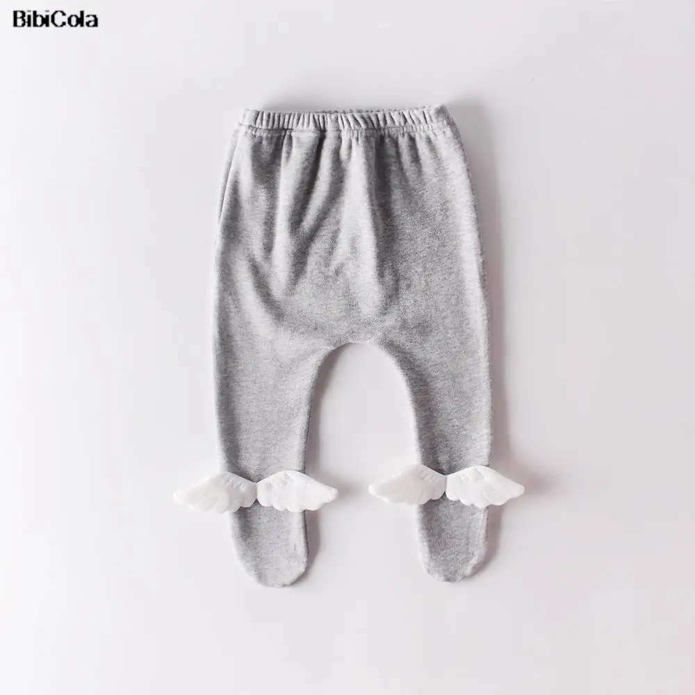 

Мягкие хлопковые колготки для малышей осенне-зимние теплые эластичные колготки для новорожденных, однотонные детские колготки для маленьк...