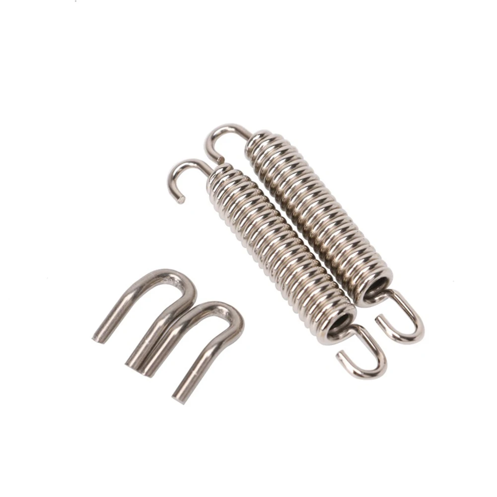 

Support Bracket Exhaust Muffler Motorcycle Parts 1Set Motorcycle Exhaust Pipe Easy To Install Muffler Holder Clamp