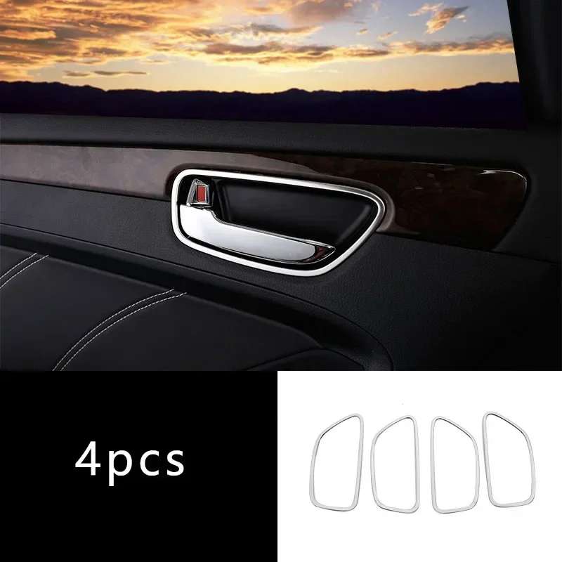 Фото Серебряный предмет для Dongfeng DFSK 580 2016-2019, украшение интерьера, коробка передач, розетка для инструментов, декоративная рамка №4