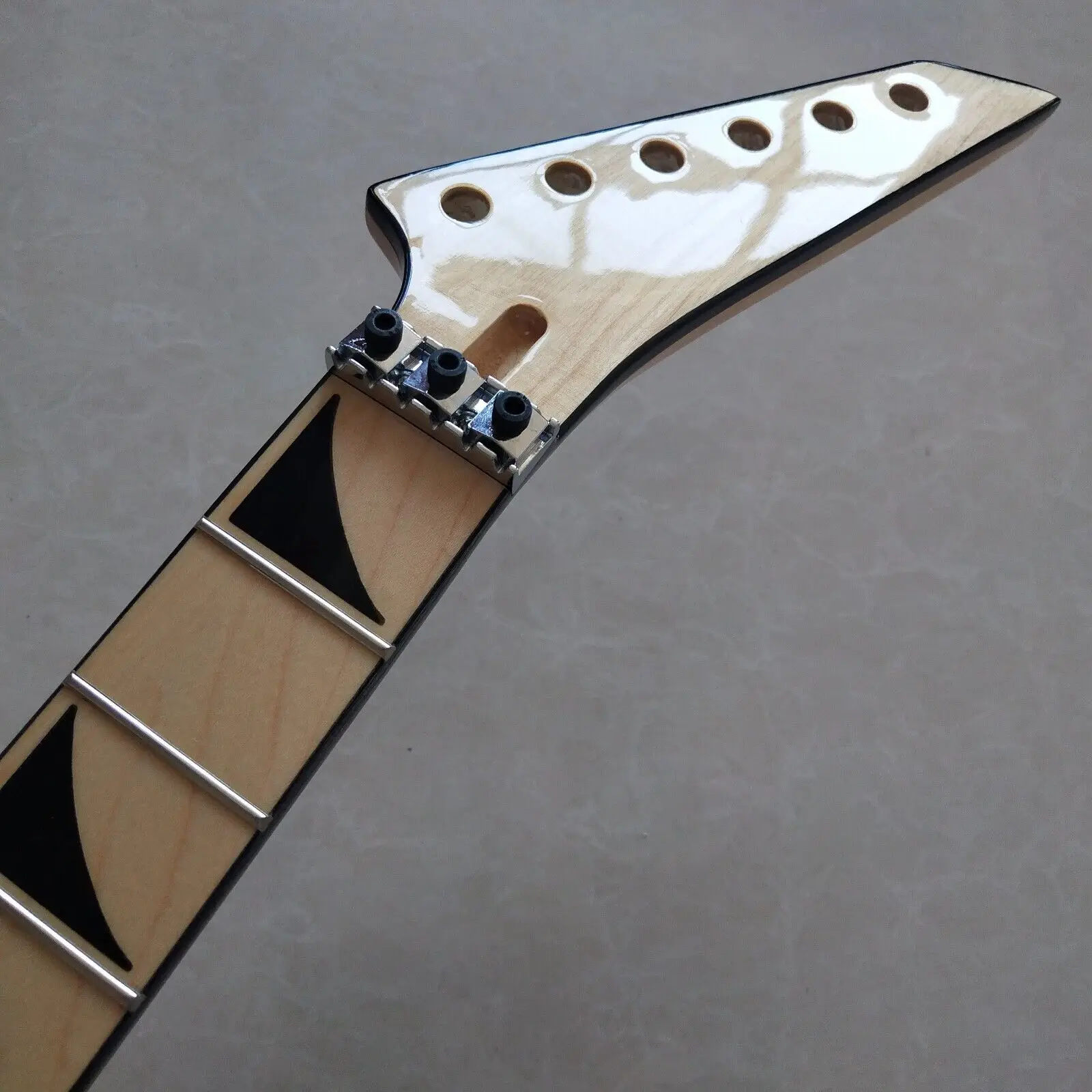 High quality Maple Jackson 24 Fret 25.5inch Guitar Neck Maple Fretboard Inlay