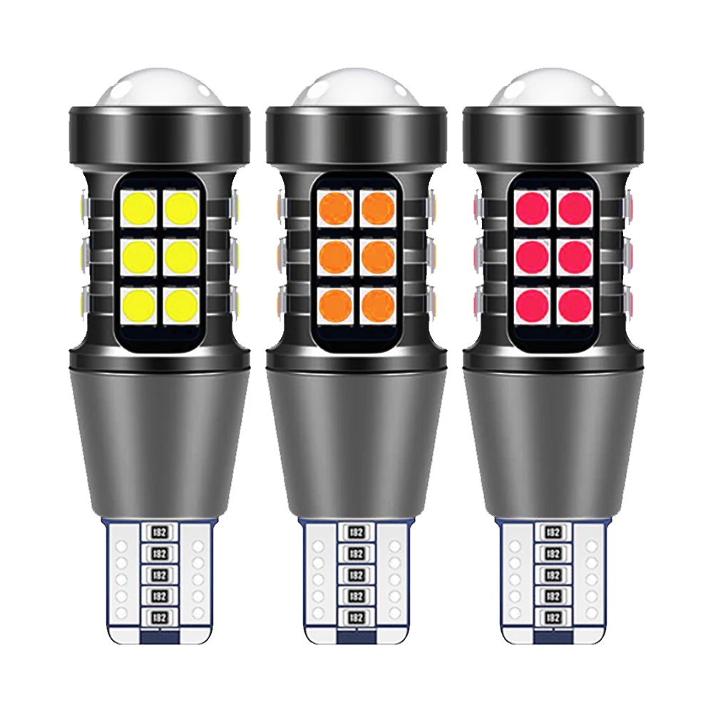 2x W16W T15 LED T16 Лампа Canbus Безобрасное резервное копирование ...