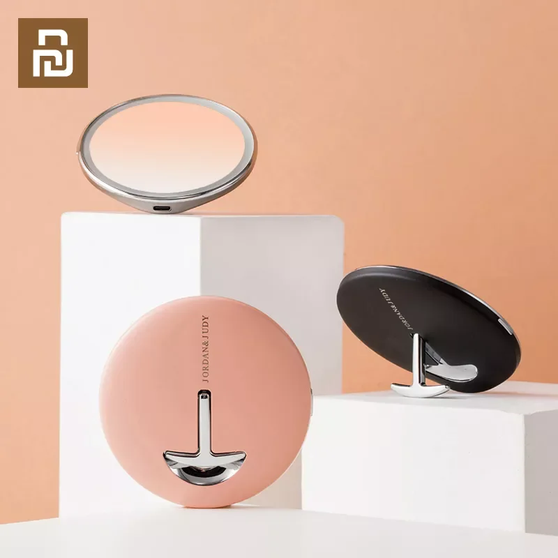 

Mi HD Mirror with LED Color Blue Light Cosmetic Mini Portable Touch Control Sensing Mirror for Beauty Makeup Fill Light