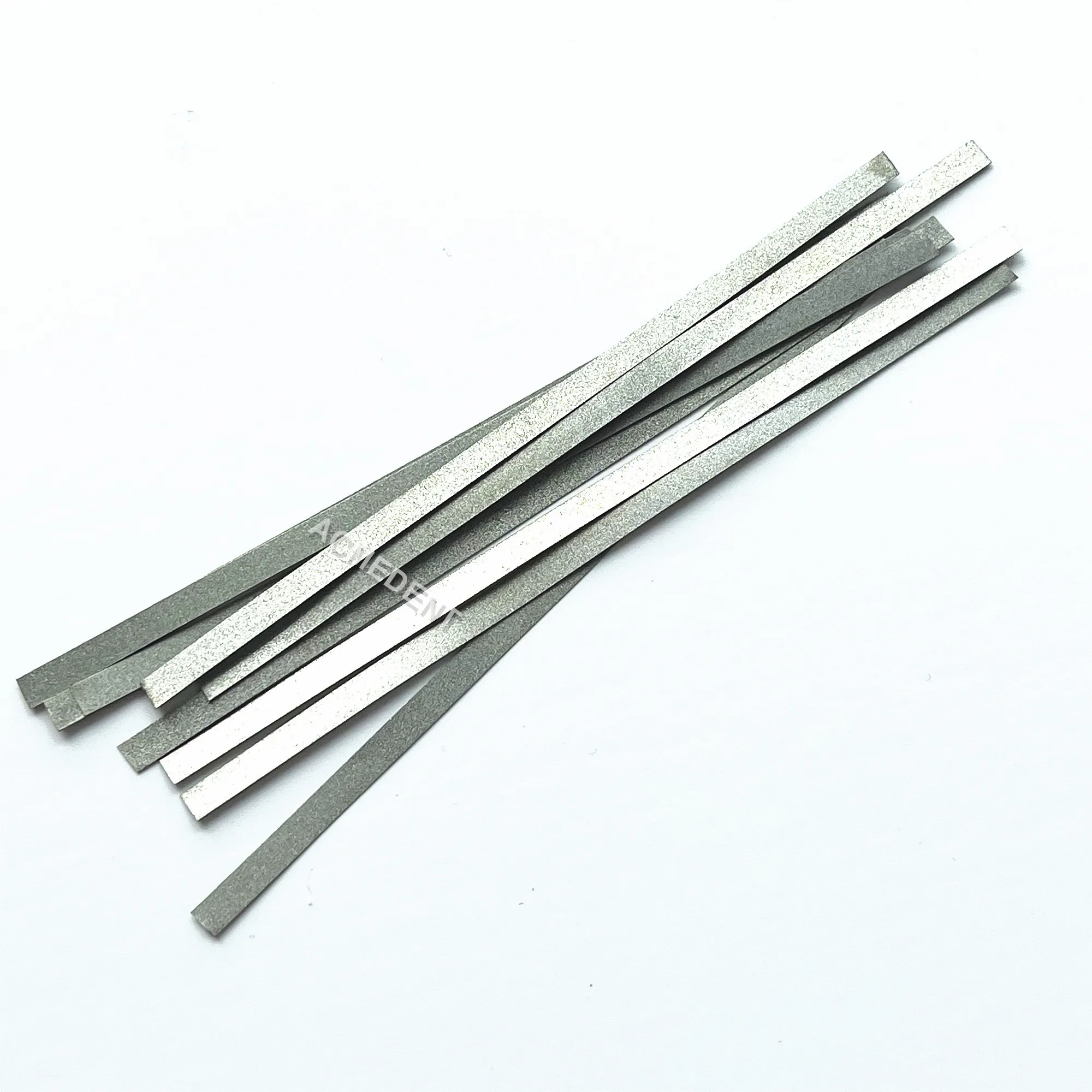 

10Pcs/Lot Dental Interproximal Polishing Strips Stainless Steel Finishing Abrasive Sand Medium Strip