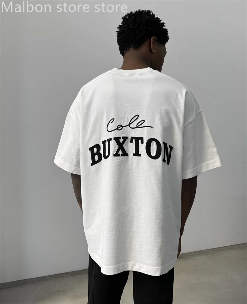 

Cole Buxton minimalist letter logo slogan Printed Short Sleeve T-shirt Hipster High Street crewneck loose Cole Buxton T shirt