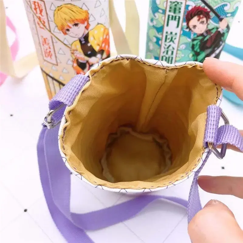 Demon Slayer Tanjiro Kamado Giyu Tomioka Kochou Shinobu с рукавом для чашки аниме периферийные устройства