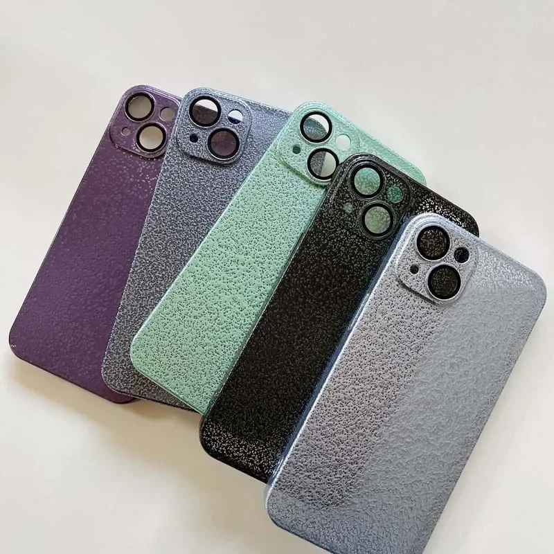 

Advanced Solid Color Matte Translucent Phone Case For iPhone 14 13 12 Pro Max Shockproof PC Hard Back Cover