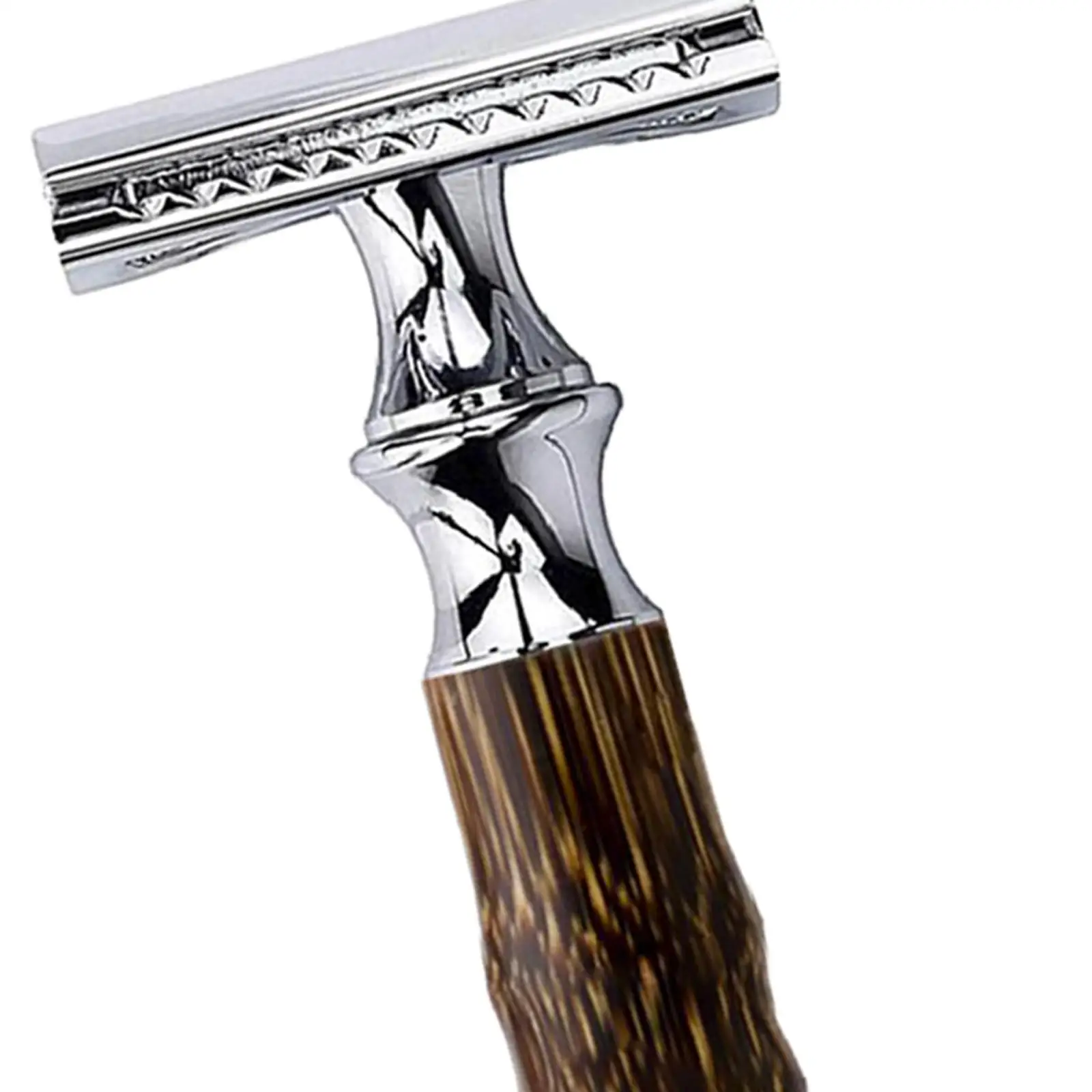 

Vintage Manual Facial Hair Shaver Double Edge Beard Styling Daily Use Shaving Razors for Father's Day Christmas Day Boyfriend