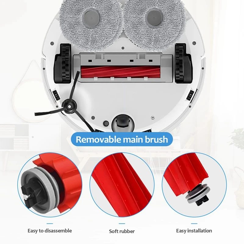 Основная щетка влажные салфетки мешки для пыли фильтры как показано на